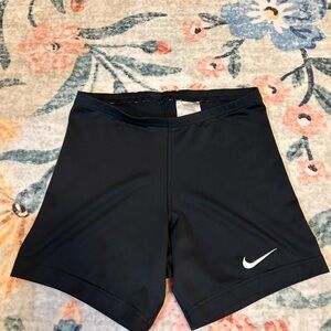 Nike Black Athletic Spandex Shorts